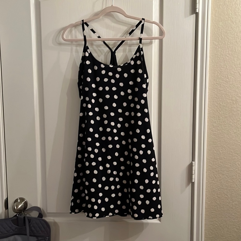 Outdoor Voices polka dot exercise dress